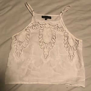 Kendall & Kylie White Tank Top